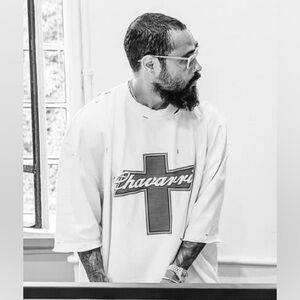 Willy Chavarria Budweiserria Buffalo Tee Size L